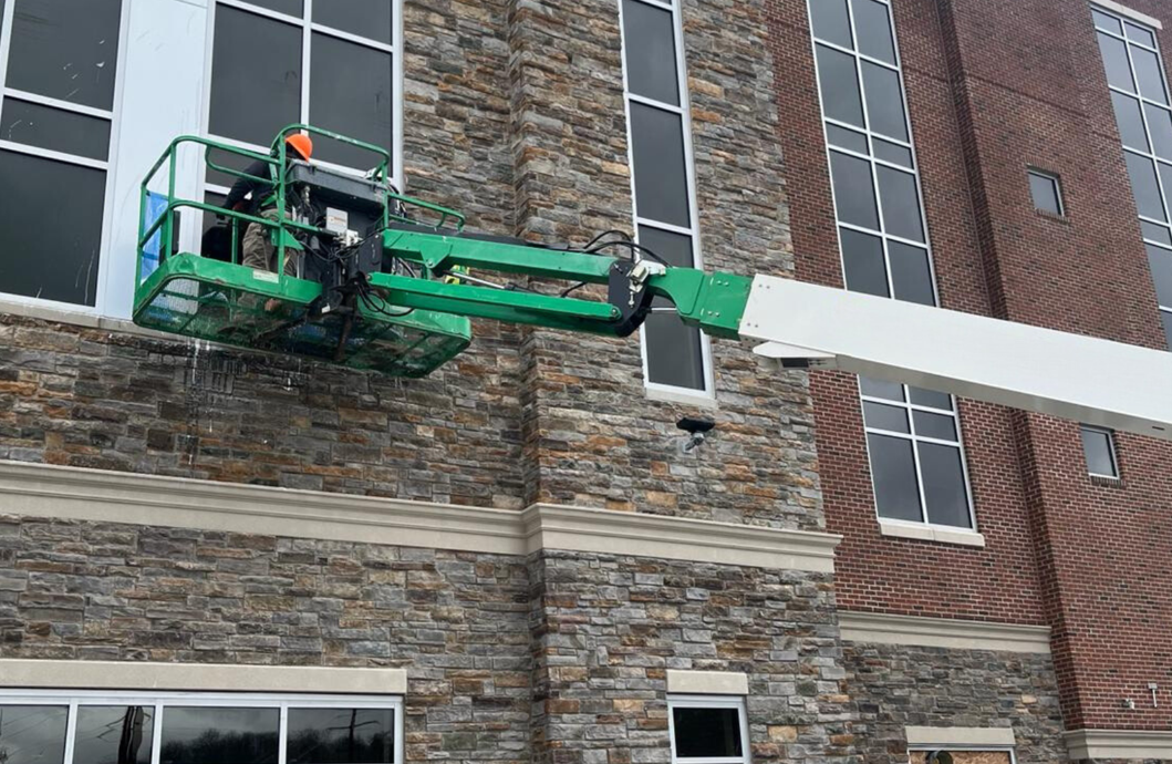 overhead cleaning