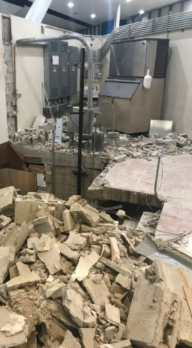 Johnson's Maintenance Selective Demolition Project at NCC College
