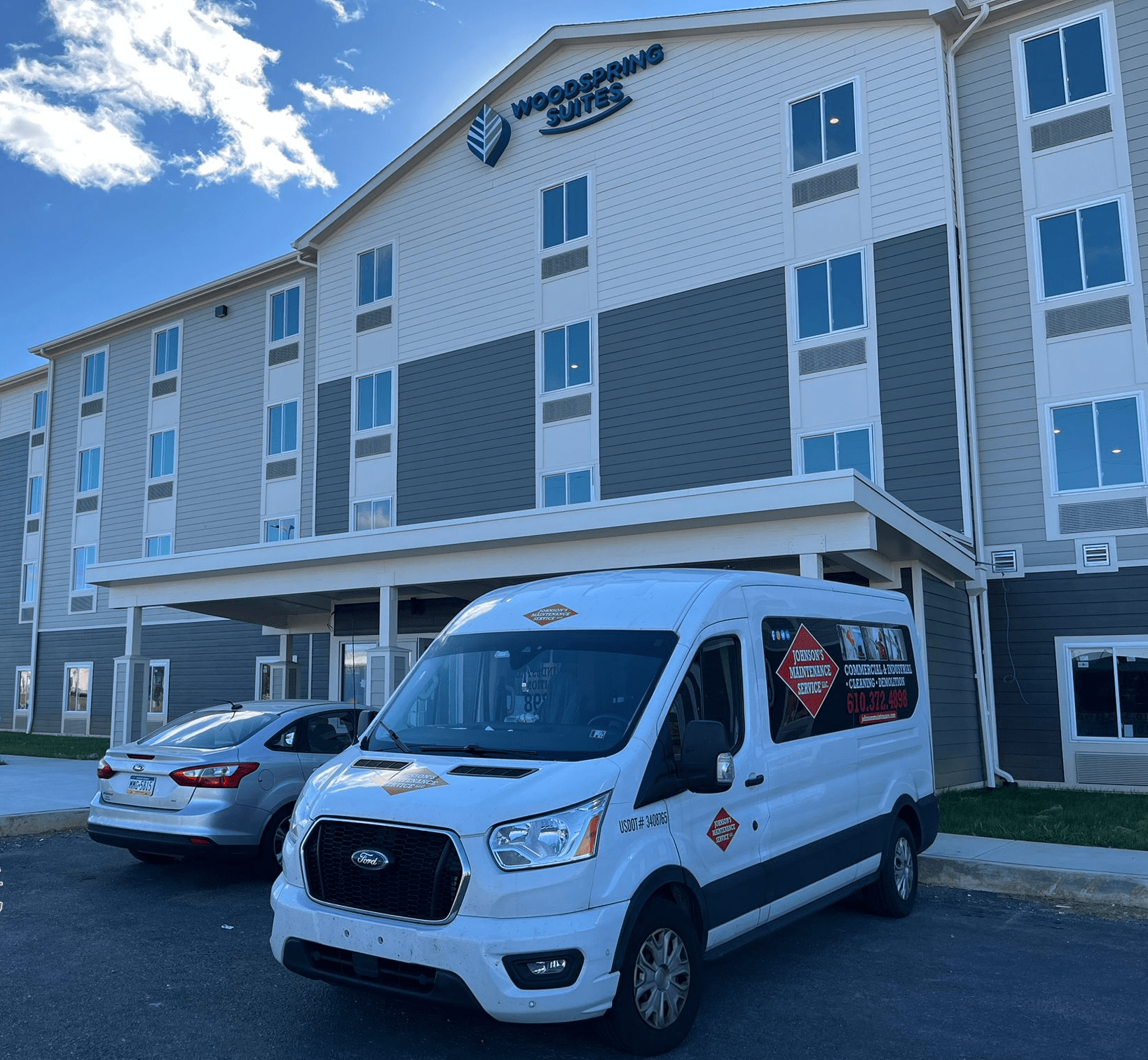 Spotlight on Our Ongoing Post-Construction Cleanup Project in Palmer Township, PA: Woodspring Suites at 300 Trolley Line Drive