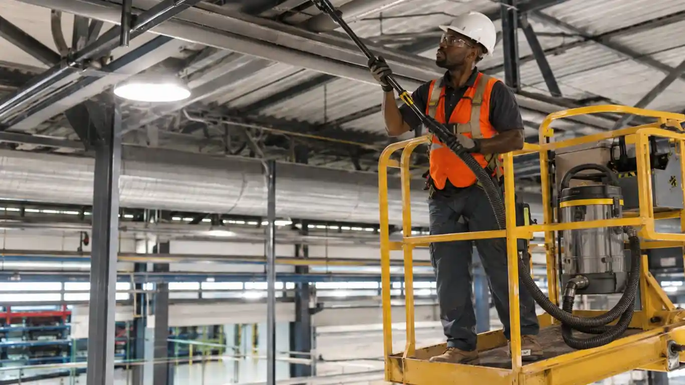 overhead cleaning hero